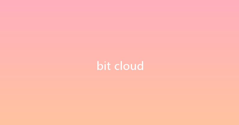 bit cloud 
